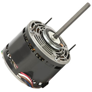US Motors 1/4 hp 1075 rpm, 6 polos, 1 eje, OAO Cerramiento, 3 velocidades, 5.6 diametro, CCW, Lead End, Reversible, 115v, 60 hz, 1 ph, No Incluye 7.5 mfd/370 VAC Capacitor 1863 K055WPR1390012B