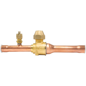 Appli Parts APBV-012 Valvula de Cierre 1/2 pulg tipo Bola de conexion soldable con puerto de servicio SAE de 1/4 de pulg presion maxima de trabajo 610 psi temperaturas de -30 C a 120 C longitud total 165 mm Appli Parts APBV-012 Valvula de Cierre 1/2 pulg tipo Bola de conexion soldable con puerto de servicio SAE de 1/4 de pulg presion maxima de trabajo 610 psi temperaturas de -30 C a 120 C longitud total 165 mm
