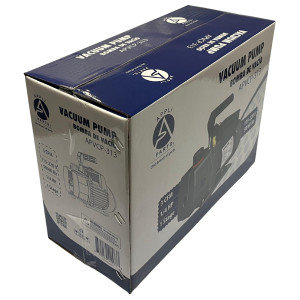 Appli Parts APVCP-313 Bomba de Vacio de 3.0 CFM 1/4 HP 1 etapa 115-220 V, 50/60 Hz para calefaccion, aire acondicionado y sistemas de refrigeracion para aplicaciones domesticas y automotrices