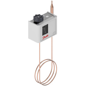 Danfoss Termostato KP73 Rango Temperatura -25 A 15 C Reset Automatico, Bulbo Remoto de 2000 mm 060L114366 Danfoss Termostato KP73 Rango Temperatura -25 A 15 C Reset Automatico, Bulbo Remoto de 2000 mm 060L114366