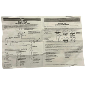 Uniweld Q4N85SMEZ Manometro Alumino 4 Valvulas R410a,R134a,R22, Mangueras 5 ft Soft Magic, EZ-Turn Anti-BlowBack
 Uniweld Q4N85SMEZ Manometro Alumino 4 Valvulas R410a,R134a,R22, Mangueras 5 ft Soft Magic, EZ-Turn Anti-BlowBack