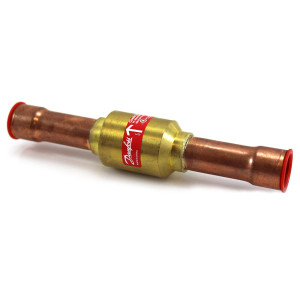 Danfoss 020B1018 NRV 16s 5/8 pulg Valvula de Retencion, ODF, Soldable, Recta SW, Remplaza 020-1018. Producto Identico 020B1150