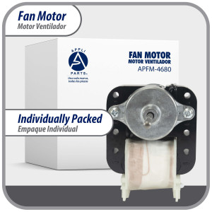 Appli Parts APFM-4680 13 W Motor Ventilador, 110 V, 50/60 Hz, 0.25 A, 3000 rpm, Rotacion CCWSE remplazo Universal para Condensadores NUV-4680, 4680JB1026C y otros numeros originales