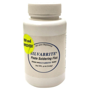 Fundente De Plata 4 Oz. Lucas, Tapa Con Brocha 75002 75108