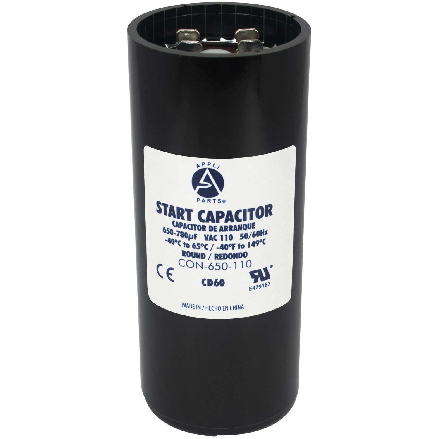 460-552 MFD X 125 Start Capacitor # 092A460B125AD2A