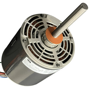 US Motors 1 hp 1125 rpm, 6 polos, 1 eje, 1 velocidad, 5.6 diametro, CCW, Lead End, Reversible, 208-230 V/460 V, 60 hz, 1 ph, 25 mfd/370 VAC Capacitor 1376 K055CMV1654015B