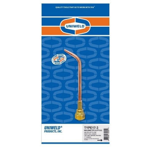 Uniweld TYPE17-3 Lampara/Boquilla de Soldar 30255 Uniweld TYPE17-3 Lampara/Boquilla de Soldar 30255