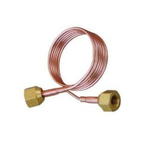 Tubo Capilar C/Tuercas 1/4 pulg 0.039 1.10mts Para Controles De Presion Tubo Capilar C/Tuercas 1/4 pulg 0.039 1.10mts Para Controles De Presion