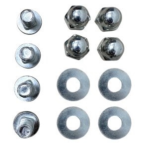 Appli Parts APAB-4440 Soporte de Montaje en Piso para Mini Split. Soporta 200 kg, Compatible desde 9000 a 60000 BTU, Incluye Gomas Antivibracion y Kit Completo de Instalacion. Extensible 56 a 100 cm
