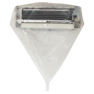 Appli Parts APCC-1836A Bolsa de Mantenimiento o Limpieza Mini Split 1.5 - 3 Toneladas (18.000 a 36.000 Btu) Circunferencia 3.6 m, Impermeable, manguera de drenaje integrada. Remplaza 535 537 565 575