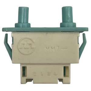 Switch Nevera 4 Terminales 250V 0.7A 125V 1.4A terminales 4312, modelo LTK-6, Switch de puerta refrigerador con 2 botones, Remplazo LG Samsung y Otras marcas