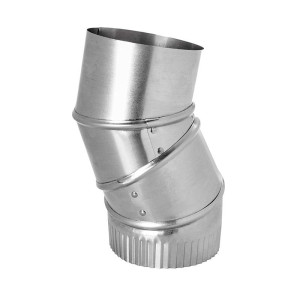 Codo Ajustable De Aluminio 4" Lambro 2310 Codo Ajustable De Aluminio 4" Lambro 2310