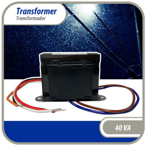 Appli Parts APTR-403 Transformador de 120/208/240 V a 24 V, 40 Va, 50/60 Hz, con Base Simple, Aislamiento Clase B, Transformador Clase 2, remplaza 40301F Appli Parts APTR-403 Transformador de 120/208/240 V a 24 V, 40 Va, 50/60 Hz, con Base Simple, Aislamiento Clase B, Transformador Clase 2, remplaza 40301F