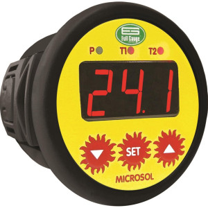 Controlador Electronico Solar 110/220v Cilindrico Full Gauge Microsol