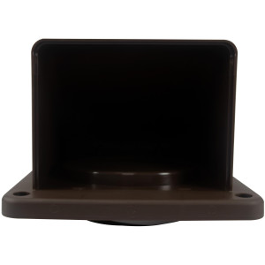 Lambro Rejilla Ventilacion Marron 4in 1471B