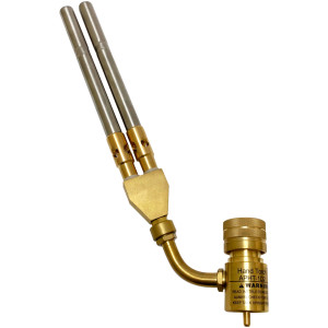 Appli Parts APHT-1D2 Soplete Boquilla de Soldar, Antorcha, Lampara doble para usar con Propano o Mapp para usos en plomeria electricidad refrigeracion aire acondicionado y mas