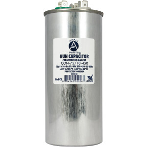 Appli Parts Condensador Capacitor de Marcha 75+10 Mfd uF (microfaradios) 370VAC o 450VAC CBB65 Universal Aire acondicionado y aplicaciones Redondo UL E476928 14.4cm Alto 5.7cm Ancho CON-75/10-450 Appli Parts Condensador Capacitor de Marcha 75+10 Mfd uF (microfaradios) 370VAC o 450VAC CBB65 Universal Aire acondicionado y aplicaciones Redondo UL E476928 14.4cm Alto 5.7cm Ancho CON-75/10-450