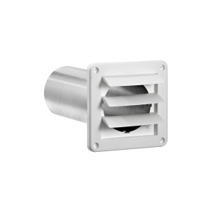 Rejilla de Ventilacion Blanca 4" Lambro Con Tubo de 11 pulgadas 267W-B
Remplaza 267W