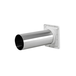 Rejilla de Ventilacion Blanca 4" Lambro Con Tubo de 11 pulgadas 267W-B
Remplaza 267W