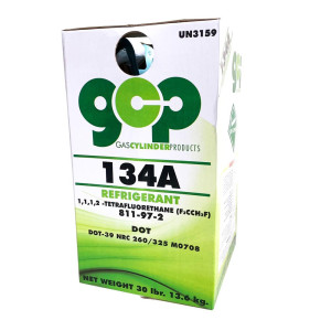 GCP R134a Gas Refrigerante 13.6 kg / 30 lbs GCP R134a Gas Refrigerante 13.6 kg / 30 lbs