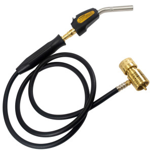 Appli Parts APHT-3SW Soplete Boquilla de Soldar, Antorcha, Lampara con manguera y encendedor para usar con Propano o Mapp en plomeria electricidad refrigeracion aire acondicionado y mas