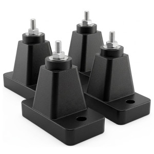 Appli Parts APAB-AFR2 Kit Almohadillas de Goma para montaje de Unidad Condensadora, Kit que incluye 4 unidades  106x54x35 Soporta hasta 300 Kg
