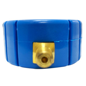 Appli Parts APMG-GA4L Esfera Manometro Baja R600 Escalas Duales Presion psi/Bar y Temperatura en Fahrenheit y Centigrados con conexion de 1/4 de pulg 