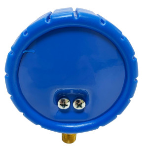 Appli Parts APMG-GA4L Esfera Manometro Baja R600 Escalas Duales Presion psi/Bar y Temperatura en Fahrenheit y Centigrados con conexion de 1/4 de pulg 