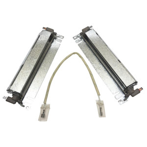 Appli Parts Resistencia Descongelamiento WR49X391 modelo APDH-9G391, 2 piezas, tamano 24.3 centim Compatible con General Electric, Kenmore, Hotpoint, RCA Appli Parts Resistencia Descongelamiento WR49X391 modelo APDH-9G391, 2 piezas, tamano 24.3 centim Compatible con General Electric, Kenmore, Hotpoint, RCA
