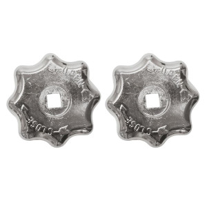 Uniweld MW2 Manilla de Metal para Reemplazo en Manometros de Bronce 2 piezas