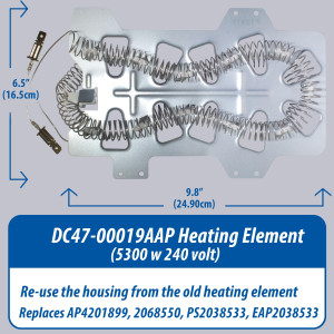 DC47-00019A Appli Parts Kit Resistencia Secadora DC47-00019AKAP 
Incluye: DC47-00019AAP Resistencia, DC47-00018AAP Termostato, DC96-00887AAP Fusible, DC47-00016AAP Fusible DC47-00019A Appli Parts Kit Resistencia Secadora DC47-00019AKAP 
Incluye: DC47-00019AAP Resistencia, DC47-00018AAP Termostato, DC96-00887AAP Fusible, DC47-00016AAP Fusible