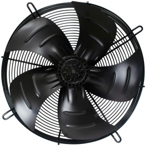 Appli Parts AXF-630 Extractor Axial 630 mm (24-3/4 pulg) 220 V, 1 ph, 60 Hz, 1150 W, 1500 rpm, Rango Temperatura -30 C a 60 C, incluye aspa y base tipo jaula