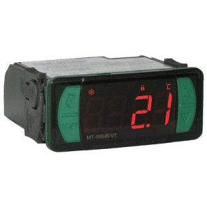 Full Gauge Controlador Electronico Refrigeracion o Calefaccion Temperatura con Temporizador y Monitor Tension MT-516EVT