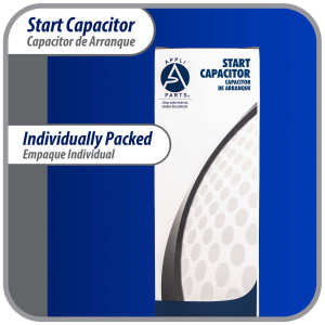 Appli Parts Condensador Capacitor Arranque 705-845 Mfd (microfaradios) uF 110-125 VAC remplazo universal para motores electricos de distintas aplicaciones 4.6cm Diametro 11cm Alto CON-705-110

