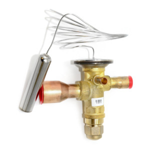 Danfoss 067N6002 5TR Valvula de Expansion Termostatica, TGE, R404A,R507A, 1/2x7/8 pulg Soldable, ODF, 1/4 pulg Ecualizacion Externa, Bi-flow, -25 a 5 C