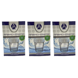 Appli Parts WFAP Filtro de Agua para refrigeradora tipo GE General Electric remplaza GWFAP, HWFAP, MWFAP, MWFINTAP, WR197D6321P001AP, empaque de 3 unidades Appli Parts WFAP Filtro de Agua para refrigeradora tipo GE General Electric remplaza GWFAP, HWFAP, MWFAP, MWFINTAP, WR197D6321P001AP, empaque de 3 unidades