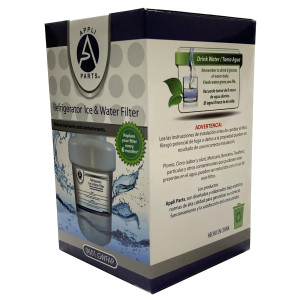 Appli Parts WFAP Filtro de Agua para refrigeradora tipo GE General Electric remplaza GWFAP, HWFAP, MWFAP, MWFINTAP, WR197D6321P001AP, empaque de 3 unidades Appli Parts WFAP Filtro de Agua para refrigeradora tipo GE General Electric remplaza GWFAP, HWFAP, MWFAP, MWFINTAP, WR197D6321P001AP, empaque de 3 unidades