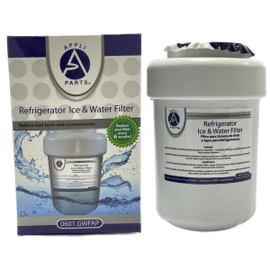 Appli Parts WFAP Filtro de Agua para refrigeradora tipo GE General Electric remplaza GWFAP, HWFAP, MWFAP, MWFINTAP, WR197D6321P001AP, empaque de 3 unidades Appli Parts WFAP Filtro de Agua para refrigeradora tipo GE General Electric remplaza GWFAP, HWFAP, MWFAP, MWFINTAP, WR197D6321P001AP, empaque de 3 unidades
