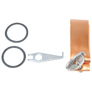 Danfoss 067B3342 Elemento Termostatico para Valvula de Expansion TE 5 R404, R507 Puerto de Ecualizacion de 1/4pulg -40C a 10C Tubo Capilar de 3m incluye Kit de Sellos 067B0575 y Cinta de Amarre