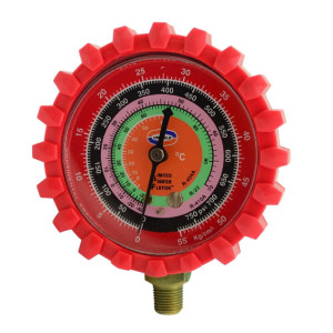 Uniweld GLD529-5 Esfera de Manometro Alta Roja R410a/R-22/R-404a Centigrados, psi-Kg/Cm2 Uniweld GLD529-5 Esfera de Manometro Alta Roja R410a/R-22/R-404a Centigrados, psi-Kg/Cm2