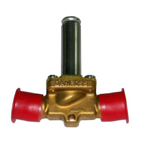 Danfoss 032L8079 Valvula Solenoide 1/2 pulg Roscable Flare EVR6 Solo Cuerpo Normalmente Cerrada Remplaza 032F8079
