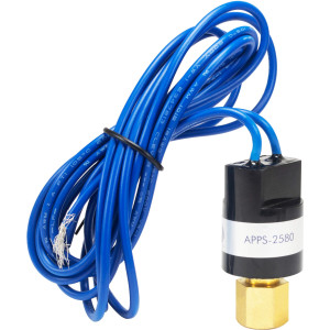 Appli Parts APPS-2580 Valvula Presostato R22 Baja, Abre 25 psi, Cierra 80 psi, 1 m Cable, SPST, 1/4 SAE Hembra, Reset Automatico, remplazo Universal para Aire Acondicionado Appli Parts APPS-2580 Valvula Presostato R22 Baja, Abre 25 psi, Cierra 80 psi, 1 m Cable, SPST, 1/4 SAE Hembra, Reset Automatico, remplazo Universal para Aire Acondicionado