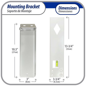 Appli Parts Soporte para montaje en pared de equipos de Aire Acondicionado tipo Ventana hasta 35 kg modelo APAB-2038 incluye kit de fijacion, pernos y gomas
 Appli Parts Soporte para montaje en pared de equipos de Aire Acondicionado tipo Ventana hasta 35 kg modelo APAB-2038 incluye kit de fijacion, pernos y gomas