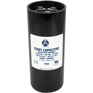 Appli Parts Condensador Capacitor Arranque 708-850 Mfd (microfaradios) uF 250 VAC remplazo universal para motores electricos de distintas aplicaciones 4.6cm Diametro 11cm Alto CON-708-250

