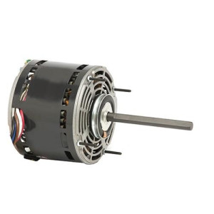 US Motors 1/2 hp 1075 rpm, 6 polos, 1 eje, OAO Cerramiento, 3 velocidades, 5.6 diametro, CCW, Lead End, Reversible, 115v, 60 hz, 1 ph, No Incluye 10 mfd/370 VAC Capacitor 1865 K055WRB1435012B