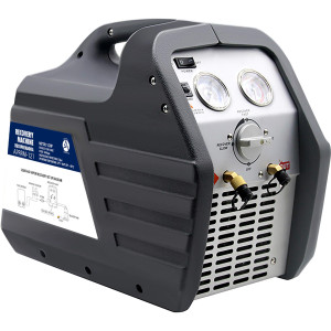 Appli Parts APRRM-121 Maquina recuperadora de refrigerante 1/2 Hp, 110 V, 60Hz, portable funciona con multiples refrigerantes, incluye filtro secador y manguera Appli Parts APRRM-121 Maquina recuperadora de refrigerante 1/2 Hp, 110 V, 60Hz, portable funciona con multiples refrigerantes, incluye filtro secador y manguera