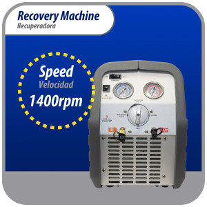 Appli Parts APRRM-121 Maquina recuperadora de refrigerante 1/2 Hp, 110 V, 60Hz, portable funciona con multiples refrigerantes, incluye filtro secador y manguera Appli Parts APRRM-121 Maquina recuperadora de refrigerante 1/2 Hp, 110 V, 60Hz, portable funciona con multiples refrigerantes, incluye filtro secador y manguera