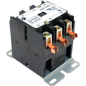 Contactor 3 Polos 40A 24V repuesto para compresores de CA y otras aplicaciones electricas Certificacion UL 476929 de Trabajo Pesado, Appli Parts modelo APAC-34024 Contactor 3 Polos 40A 24V repuesto para compresores de CA y otras aplicaciones electricas Certificacion UL 476929 de Trabajo Pesado, Appli Parts modelo APAC-34024