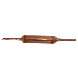 Appli Parts APFD-105S Filtro Secador de Cobre con conexion 1/4 x 1/4 pulg 25 gramos, para uso en sistema de refrigeracion y aire acondicionado Appli Parts APFD-105S Filtro Secador de Cobre con conexion 1/4 x 1/4 pulg 25 gramos, para uso en sistema de refrigeracion y aire acondicionado