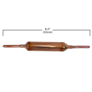 Appli Parts APFD-105S Filtro Secador de Cobre con conexion 1/4 x 1/4 pulg 25 gramos, para uso en sistema de refrigeracion y aire acondicionado Appli Parts APFD-105S Filtro Secador de Cobre con conexion 1/4 x 1/4 pulg 25 gramos, para uso en sistema de refrigeracion y aire acondicionado